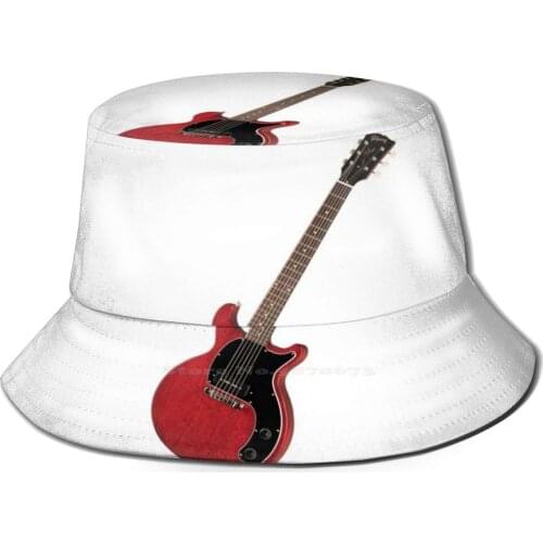 Jr Unisex Summer Cap Sunscreen Hat Jr Junior Electric Guitar Punk New Wave Metal