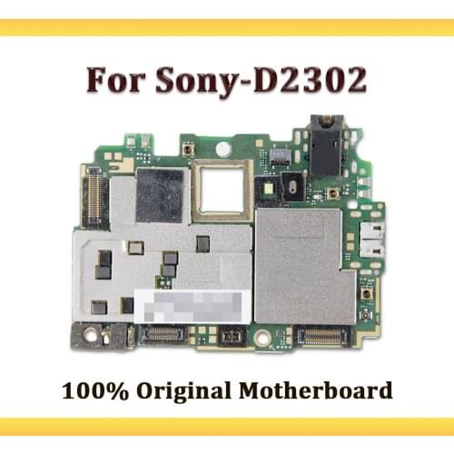 Used Logic Board For Sony Xperia M2 D2302 Motherboard With Flex Cable Original Disassemble For Sony Xperia M2 D2302 Mainboard