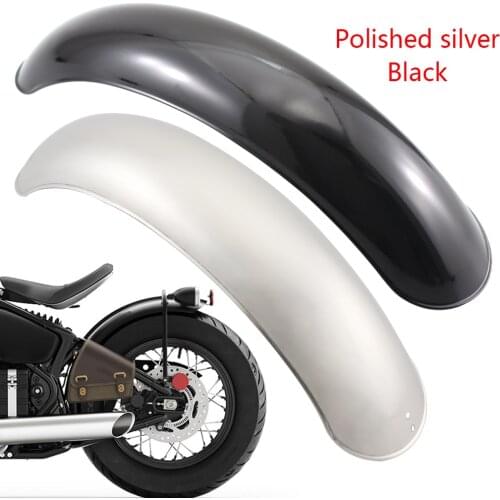 Motorcycley Retro Metal Mud Flap Rear Fender Mudguard Cover For Harley Bobber Bratstyle Chopper Models