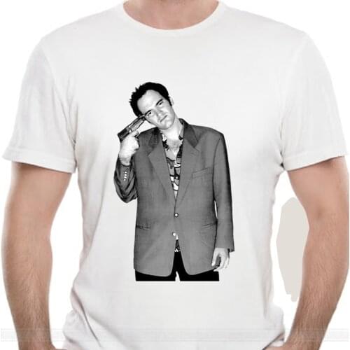 Men Quentin Tarantino T Shirts Kill Bill Pulp Fiction Movie Director Clothing Short Sleeve Tee Shirt New Arrival T-Shirt