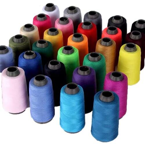 INNE 5pcs Sewing Thread Machine Threads Stitch Supplies Set Embroidery Spool Accessories Kit Polyester High Tenacity Hand Craft