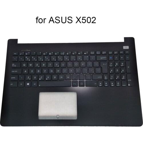 New Czech Laptop keyboard for Asus X502 X502CA X502U X502EI X502X CZ Notebook Keyboards topcase palmrest 13NB00I1AP0501 90NB00I1