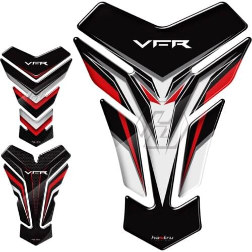 NEW 3D Resin Motorcycle Tank Pad Protector Sticker Case for Honda VFR VFR400 VFR800 X/F VFR1200F