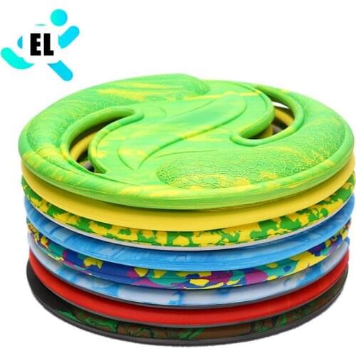 New EVA Colorful Flying Disc Water Sports Beach Flying Disc Outdoor Pet Training Toy Outdoor Sports High quality
