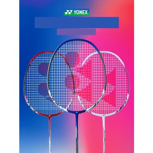 Original Yonex Finished Badminton Racket All Carbon Fiber Super Light Durable Adult Single Beat NR-7000i