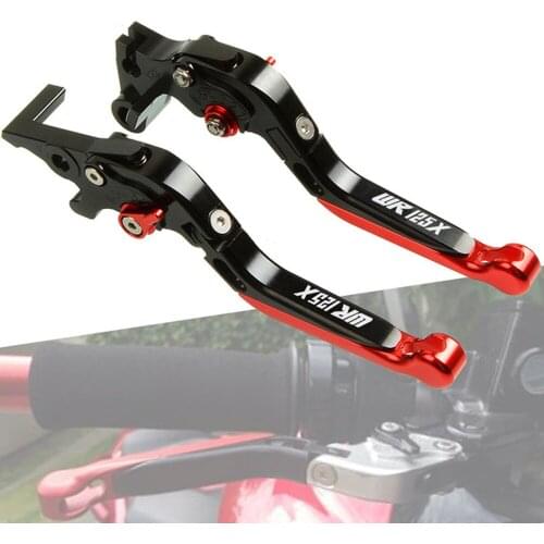 High Quality Motorcycle Motorbike Handlebar Grips Adjustable Folding Brake Clutch Levers Motorcycle For YAMAHA WR125X WR 125 X
