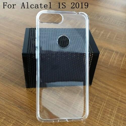 Luxury Soft Silicone Phone Case Cover For Alcatel 1S 5024D 2019 5.5" Back Covers For Alcatel 5024D 2019 Coque Fundas Shell Capa