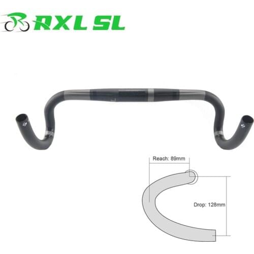 RXL SL 31.8mm Carbon Handlebar UD Matte/Gloss Road Bike 400/420/440mm Cycling Handlebars Ultra-light Bent Bar Bicycle Handlebar
