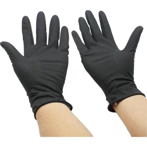 1Pair Hair Technician Gloves Thicker Rubber Gloves durable anti-slip Beauty salons Hairdressing Hair Care Styling Tools Hot