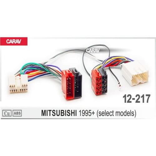 CARAV 12-217 Adapter cable ISO T-Cable for MITSUBISHI 1995+ (select models) Parrot THB SOT T-Harness Adaptor ISO Wiring Lead