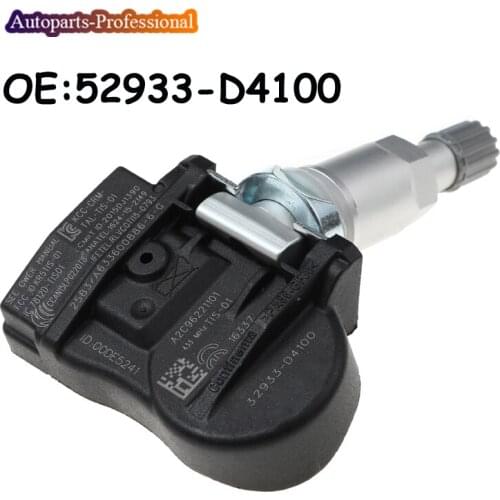 Car 52933-D4100 52933D4100 433MHZ For 2015-2022 Hyundai ELANTRA 2019 I30 FASTBACK KIA OPTIMA NIRO TPMS Tire pressure Sensor