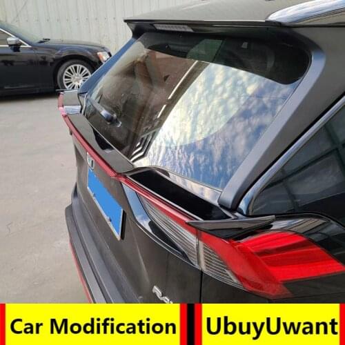 UBUYUWANT For 2019 2020 Toyota RAV4 New Middle Spoiler High Quality ABS Material Car Resr Wing Lip Spoiler By Primer Color