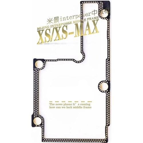 IPhone X/XS/XS Max Double-stacked Board BGA Reballing Middle Frame Middle Level Layer Board Separate For Motherboard Repair