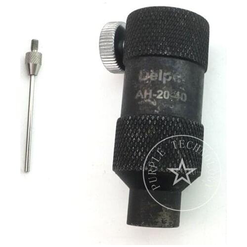 Diesel fuel common rail injector nozzle valve armature stroke measurement tools for delphii