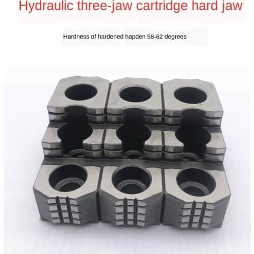 Hydraulic three-jaw chuck CNC powerful hydraulic hard claws 5,6,8,10,12,15 inch