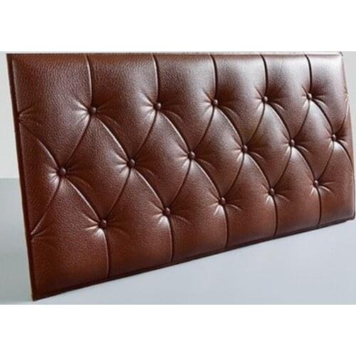 Anti-collision Soft Bag Self-adhesive Headboard Bedroom Wall Decoration 3d Three-dimensional Thick Cushion