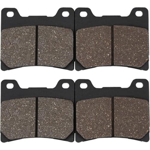 Cyleto Motorcycle Front and Rear Brake Pads for YAMAHA FZ 750 FZ750 1985 1986 1987 1988 FZX 750 FZX750 1987