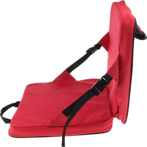 Portable & Lightweight Stadium Seat Cushion Chair Bench Bleachers with Back Support for Patio Garden Party BBQ Hiking