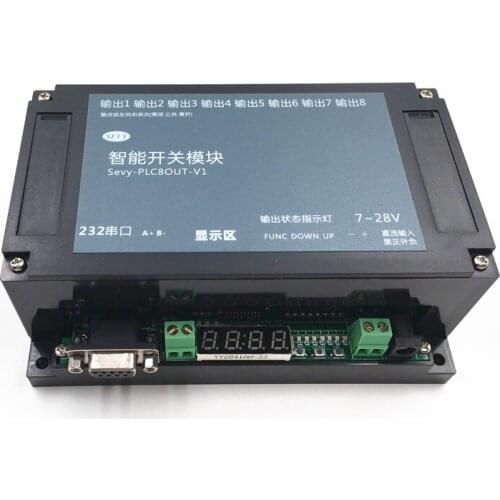 Simple Protocol 10A of PLC 8-way Relay Module and Protocol 232 and 485 of Modbus RTU