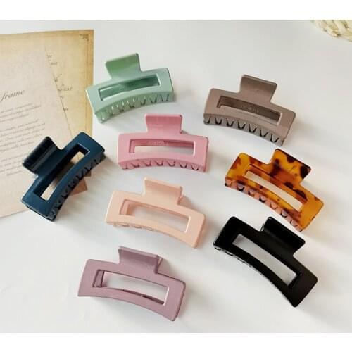 Q Hair Clips for Female Simple Claw Clip High Quality Large Geometric Hair Clips for Hair Girls Hair Clip Hair Accessories