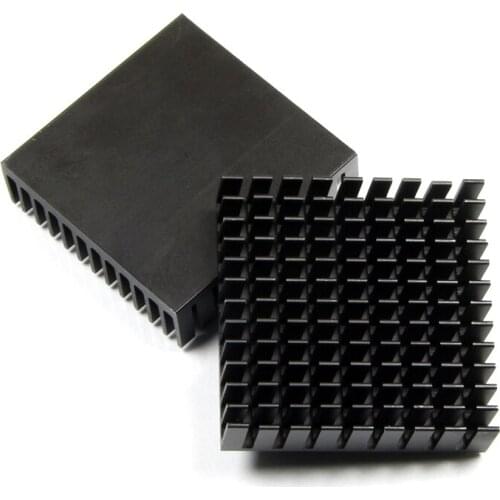 Radiator 40mm*40mm*11mm Aluminum heatsink Electronic chip heat dissipation cooling cooler Extruded LED heat sink