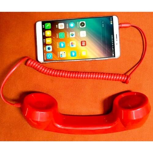 Radiation Protection 3.5mm Retro Telephone Cell Phone Handset Receiver
