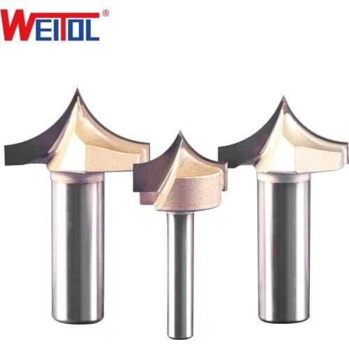WeiTol 1pcs 3D Carving Bit Woodworking Milling Cutter Router Bit Cutter Bit Milling Tools End Mill