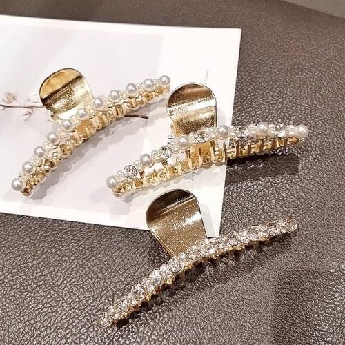 Women Hair Clip Acrylic Hairpins Cross Transparent Hair Crab Claws Girls Make UP Washing Tool Accessories Decoration