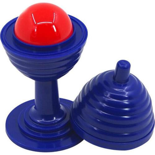 1set Ball Vase (Height 10cm) Magic Tricks Ball Appear Vanish Magia Magician Close Up Street Accessory Gimmick Props Funny