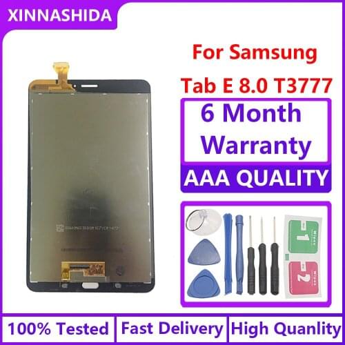 100% For Samsung Galaxy Tab E 8.0 SM-T377 T3777 T377 LCD Display Touch Screen Digitizer Assembly For Samsung T377 LCD