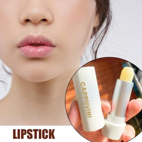 2021 Peach Flavor Lip Balm Lasting Moisturize Hydrating Repairing Anti-drying Temperature Fades Lip Wrinkles
