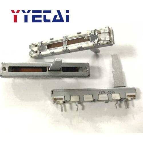 4.5 cm sliding potentiometer W50K with midpoint 4 foot shaft length 20MM fader DD