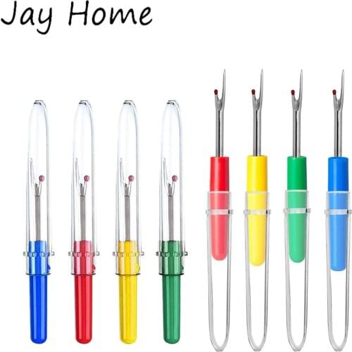 4Pcs Sewing Seam Rippers Cross Stitch Handy Thread Cutter Rippers for Sewing DIY Craft Threads Removing Tools Sewing Supplies