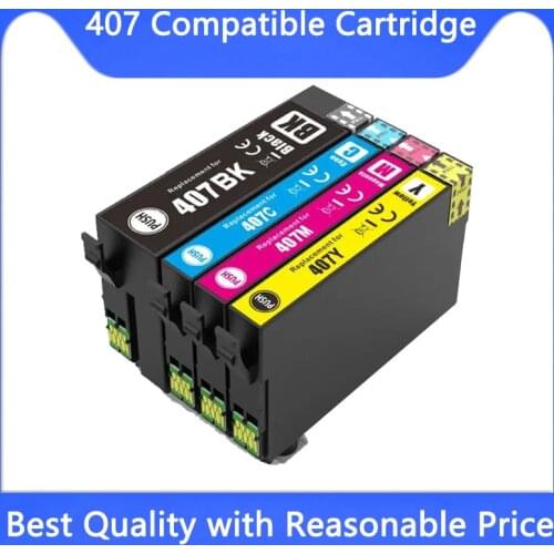 407 E-407 Compatible Ink Cartridge for Epson WF-4745 Printer