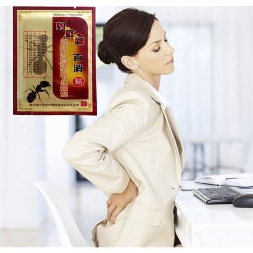 8Pcs Chinese Herbal Ant Venom Analgesic Plasters Joint pain patch Neck back body pain relaxation pain killer body care patches