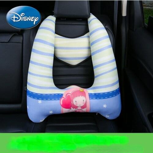 Disney Princess Car Childrens Sleeping Artifact Pillow Neck Pillow Car Headrest Interior Accessories Decorations
