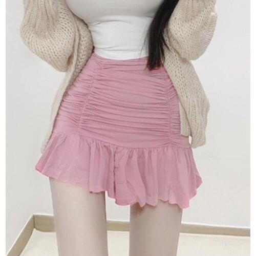 Dlywaiov Women's Pleated Skirts