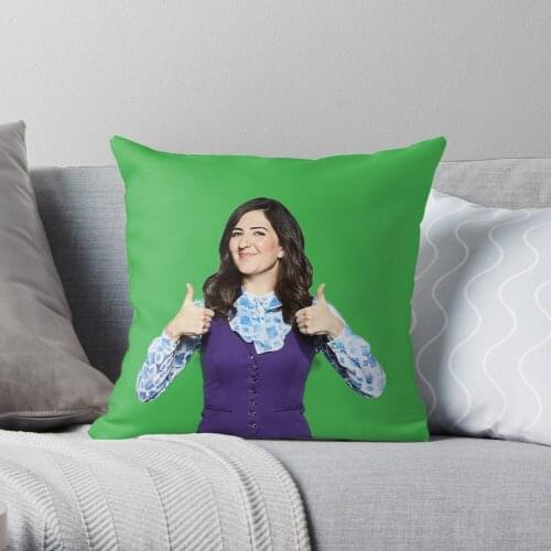 Janet The Good Place Throw Pillow Cushion Cover Polyester throw pillows case on sofa home living room car seat decor 45x45cm