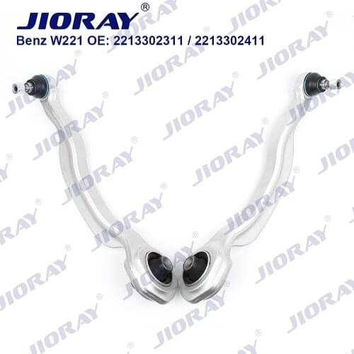 JIORAY Pair Front Lower Suspension Control Arm Curve For Mercedes Benz S Class W221 C216 S250 CDI S350 S400 S500 S600