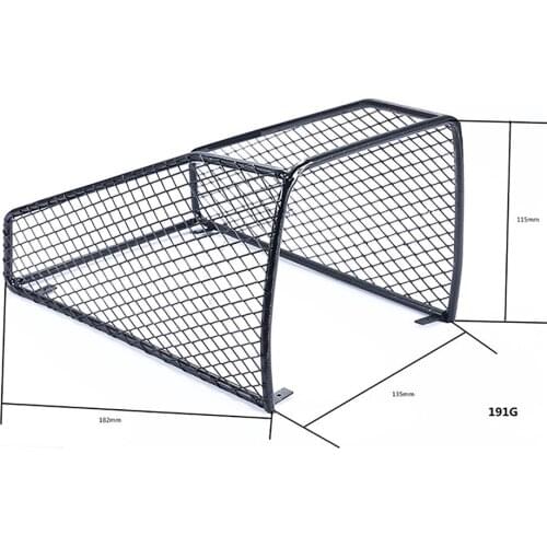 RC Car Metal Back Bucket Shelf Roll Cape Frame for WPL D12 RC Truck Accessories