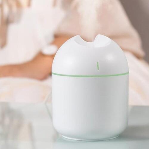 Mini 250ML Portable Optional Night Light Air Humidifier Essential Oil Diffuse for Office Car Fogger Moisturizing Spa