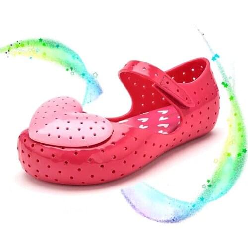 Mini Melissa Ultragirl Princess Girl Jelly Shoes Sandals 2020 NEW Baby Shoes Melissa Sandals For Kids Non-slip Sandalias Toddler