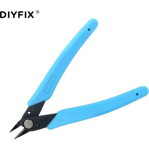 DIYFIX 5" 125mm Mini Pliers DIY Electrical Cable Wire Stripper Cutters Cutting Side Pliers Shears Diagonal Nippers