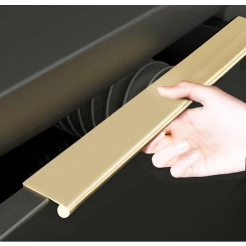 New upgraded furniture handle Armoil long gold handles Kitchen/bathroom cabinet door handle Aluminum hardware Pulls accessories