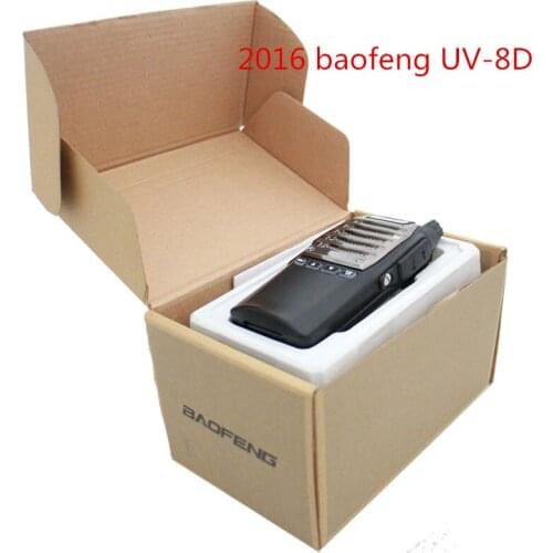 2016 Baofeng UV-8D UV8D Walkie Talkie UHF 400-480MHz 5W 99CH Handy Hunting Radio Receiver With Headfone