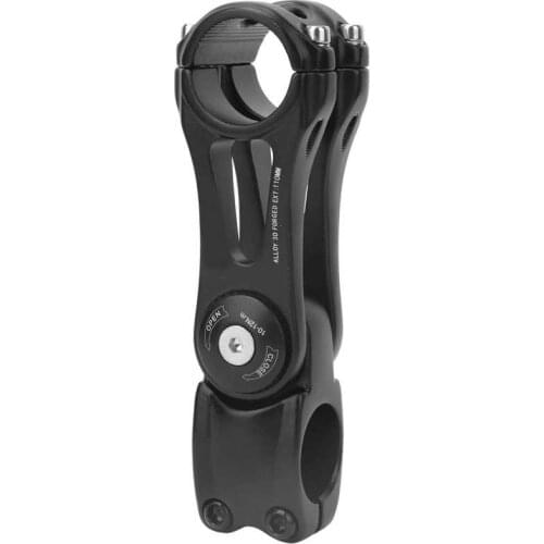 Bike Stem Mountain Bike Aluminum Alloy Stem Bicycle Angle Adjustable Handlebar Stem 31.8x90/95/110/115/145mm