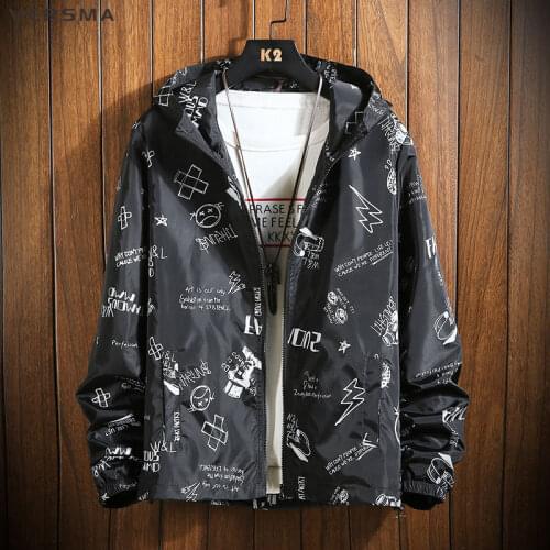 VERSMA Hooded Jackets For Men