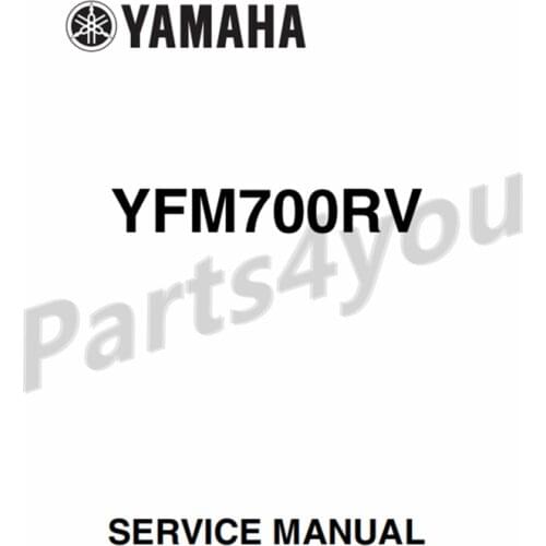 Yamaha YFM 700 RV Raptor Electronic Service Manual English Version