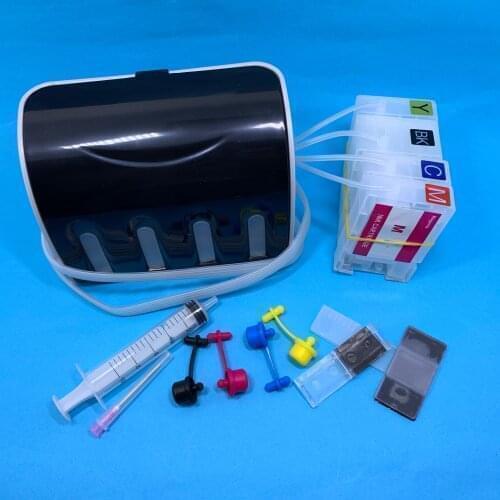 YOTAT Empty CISS ink cartridge PGI-1100 PGI-1100XL with chip for Canon MAXIFY MB2010/MB2110/MB2710 (Lartin America)