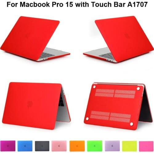 For Macbook Pro 15 Touch Bar Cover A1707 A1990 Hard Case Protective Cover Shell